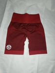 Admit To Be Fit Leggings and Shorts In Maroon