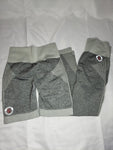 Admit To Be Fit Leggings and Shorts In Grey