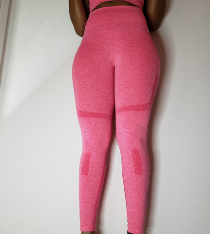 Go Go Gains Leggings In Pink