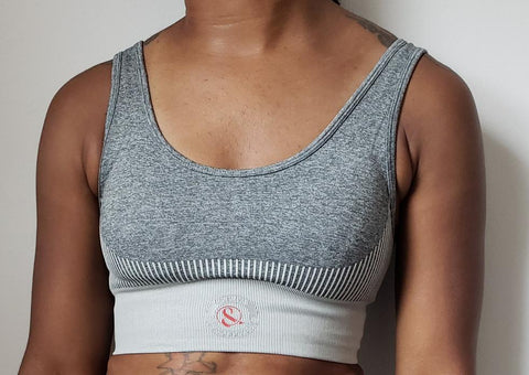 Admit To Be Fit Bra In Grey