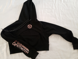 Just For Fitness Crop Hoodie